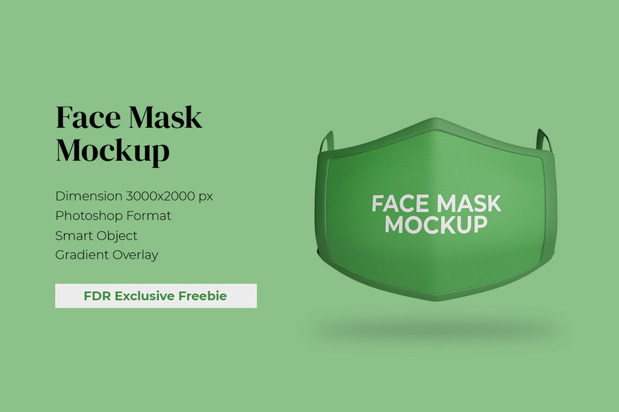 Face Mask Mockup