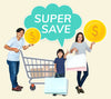 Family With A Super Saver Deal