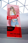 Fashion Big Sale Mall Advertising Mock-Up Psd