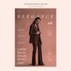 Fashion Newspaper Cover Of Elegant Woman Standing Psd