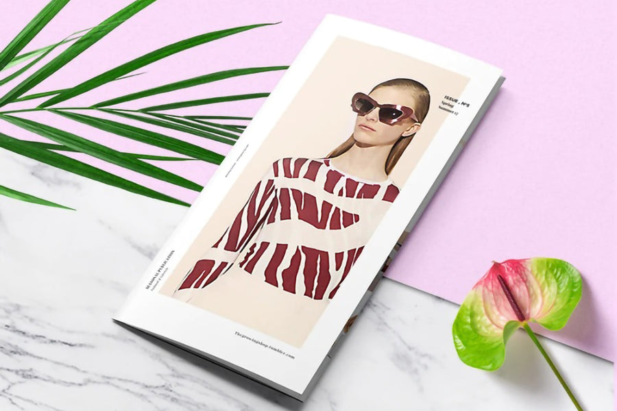 Fashion Trifold Mockup Sample