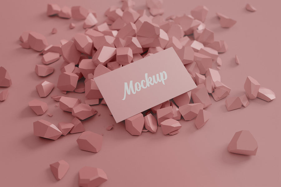 Fashionable Business Card Mockup