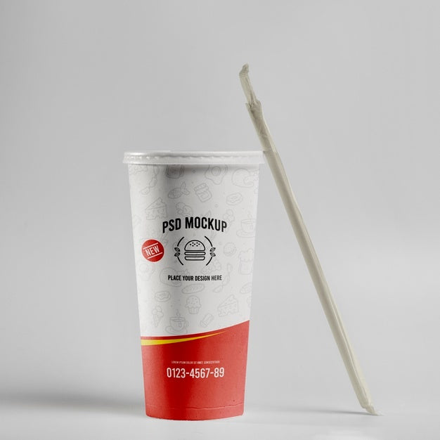 Fast Food Branding Mockup Design Psd