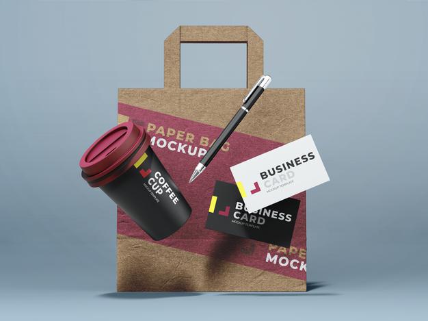 Fast Food Take Away Mockup Psd