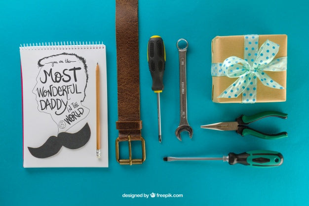 Father'S Day Composition Psd