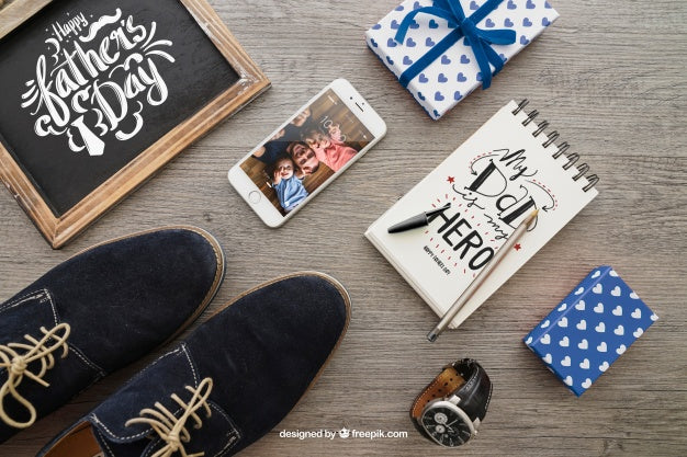 Father'S Day Composition Psd