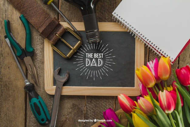 Father'S Day Elements Psd