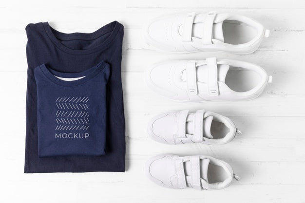 Father'S Day T-Shirt Mock-Up Arrangement Psd