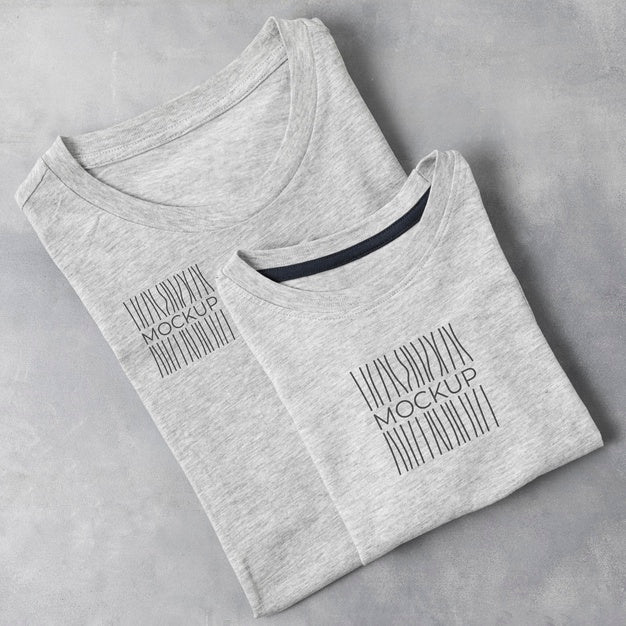 Father'S Day T-Shirt Mock-Up Assortment Psd