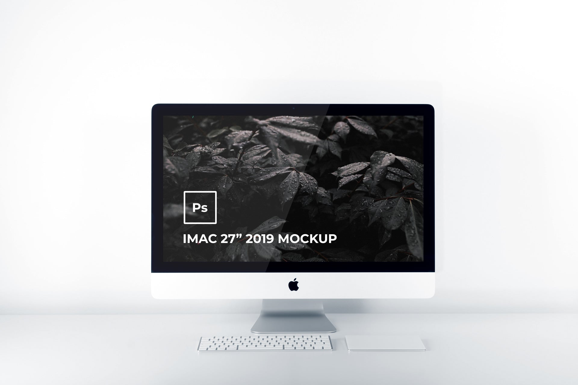 iMac 27" 2019 PSD Mockup