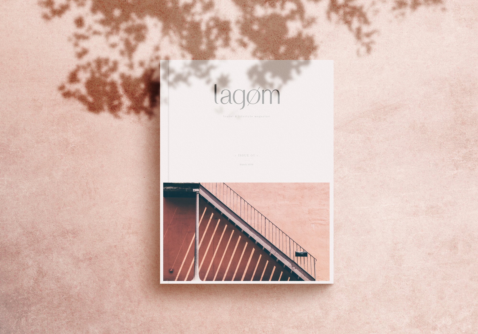 A4 Magazine PSD Mockup