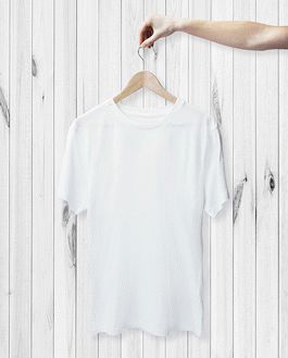 Female Holding T-Shirt Mockup Psd