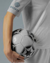 Female Soccer Player Apparel Mock-Up Psd