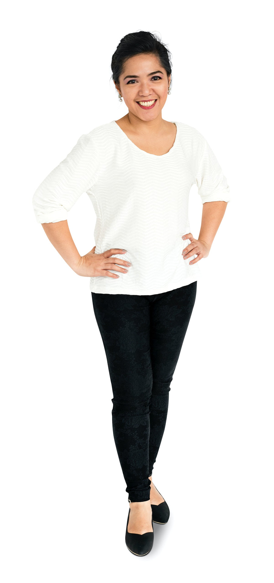 Female Standing Pose Studio Concept