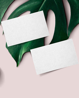 Feminine Business Card Mockup