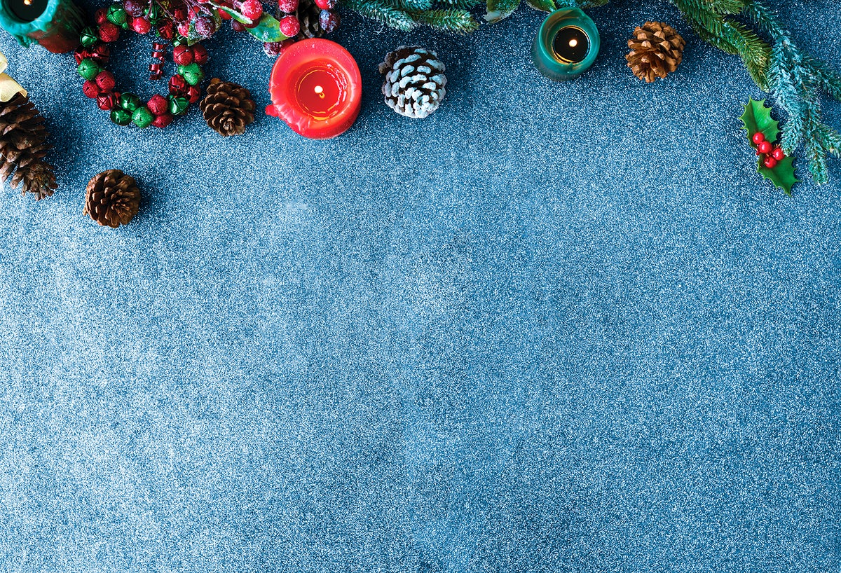 Festive Copy Space Design Wallpaper Mockup