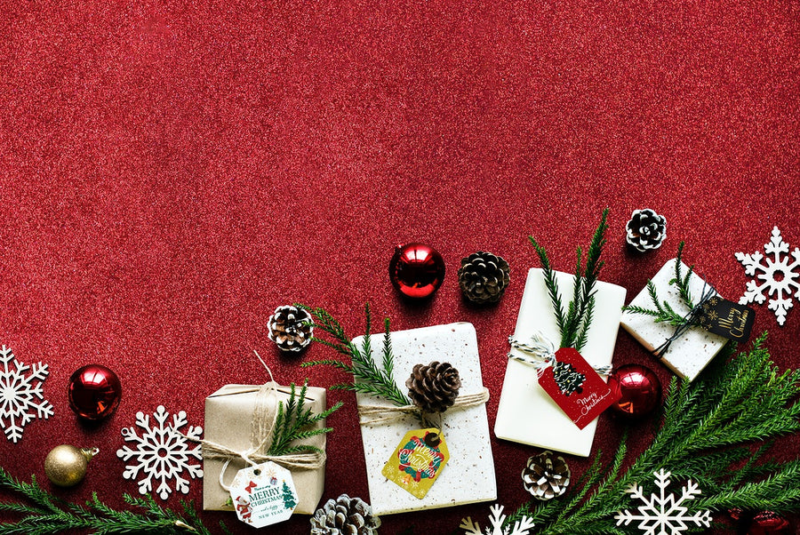 Festive Copy Space Design Wallpaper Mockup