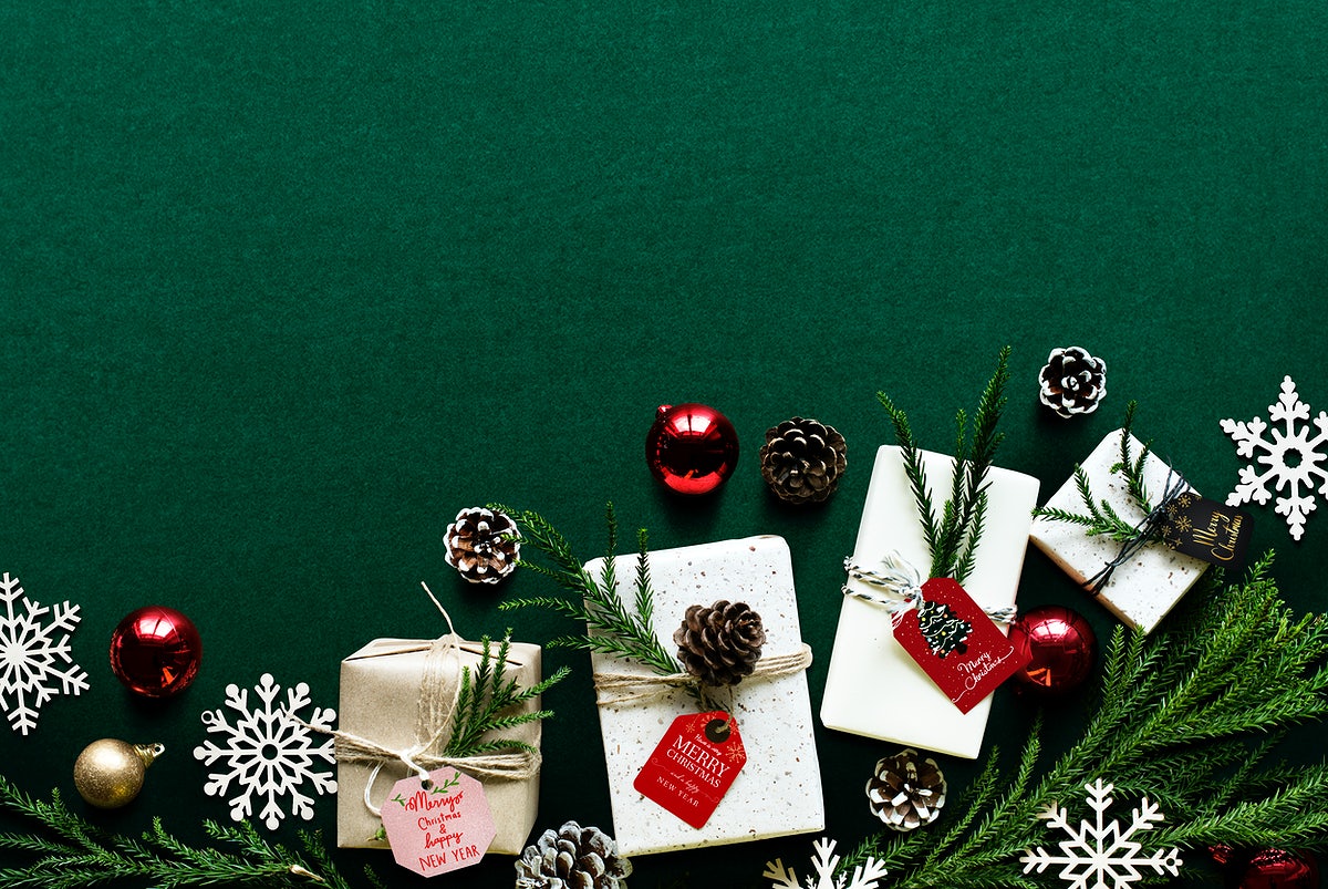 Festive Copy Space Design Wallpaper Mockup