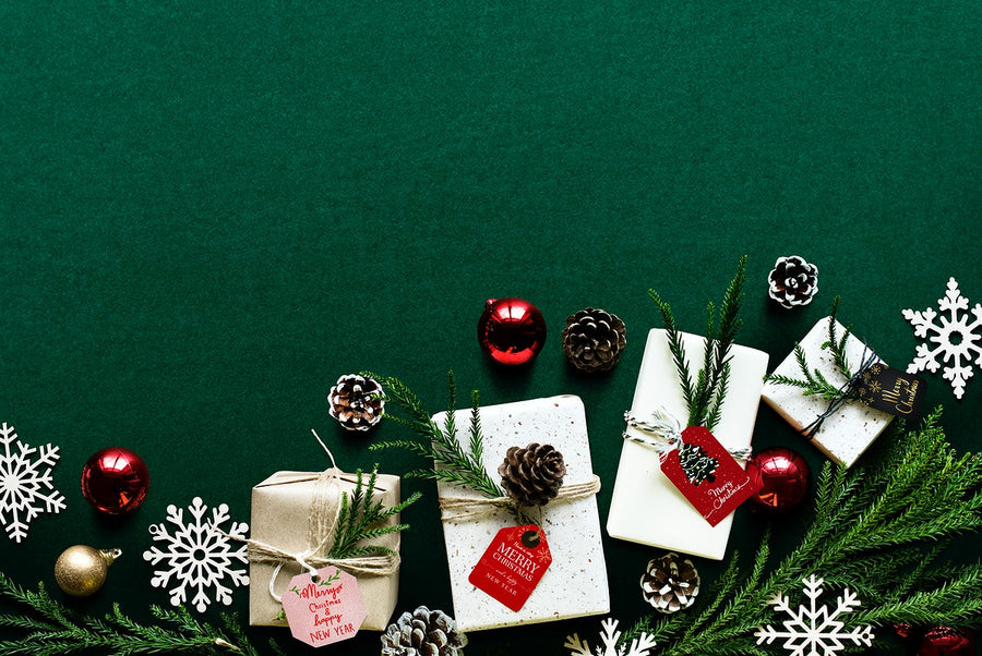 Festive Copy Space Design Wallpaper Mockup