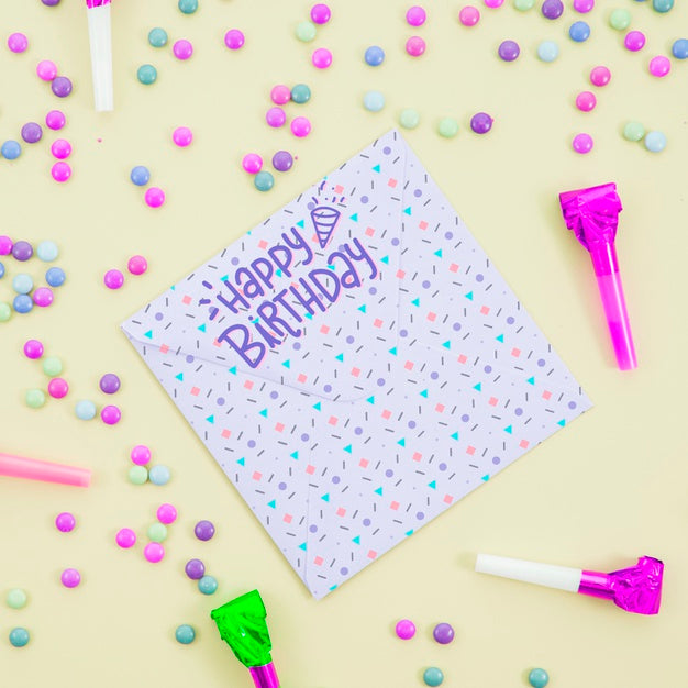 Festive Theme For Birthday Party Psd