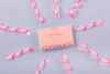 Fifteen Birthday Invitation Surrounded By Pink Ribbons Psd