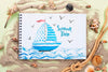 Fishing Rope And Notebook Psd