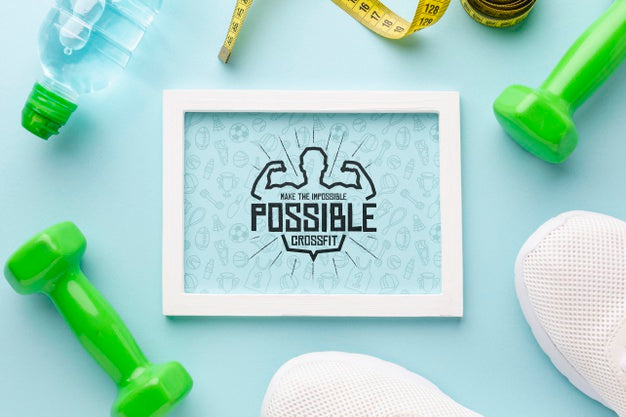 Fitness Class With Equipment Psd