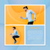 Fitness Mockup With Image Psd