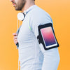 Fitness Mockup With Man With Smartphone On Arm Psd