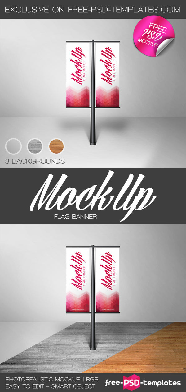 Free Flag Mockups | Free Psd Mockup Templates - Mockup Hunt