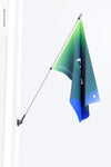Flag Mockup, On Pole Psd