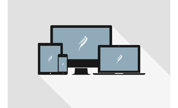 Flat Apple Devices Mockup