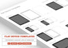 Flat Devices Templates Psd