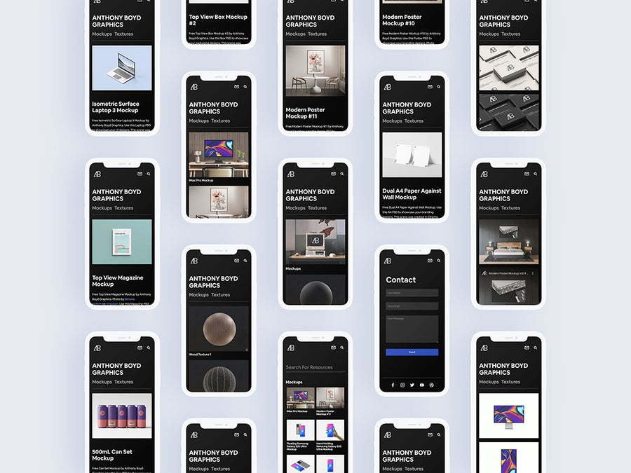 Flat Iphone 11 Pro Max Mockup