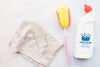 Flat Lay Cleaning Products Arrangement Psd