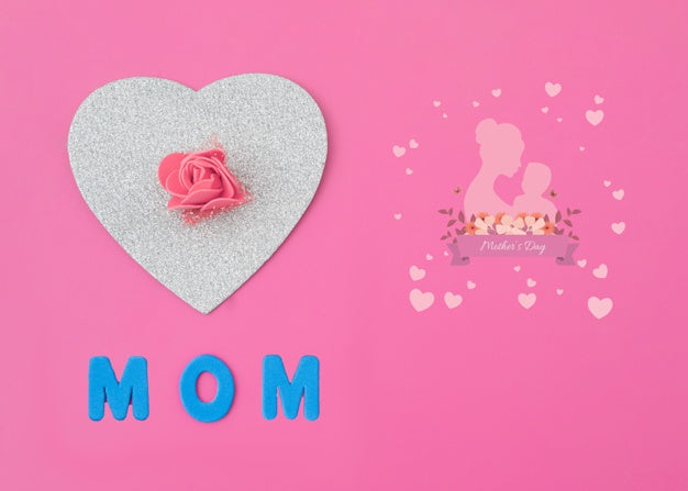 Flat Lay Copyspace Mockup For Easter Psd