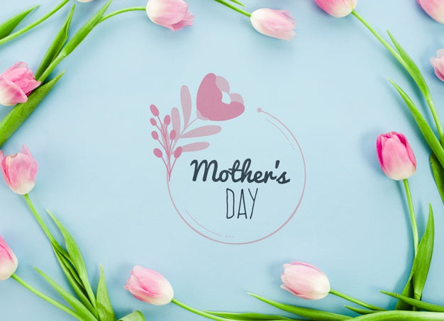 Flat Lay Copyspace Mockup For Easter Psd