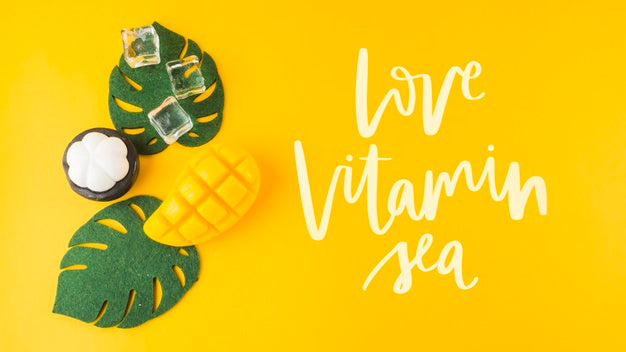 Flat Lay Copyspace Mockup For Summer Concepts Psd