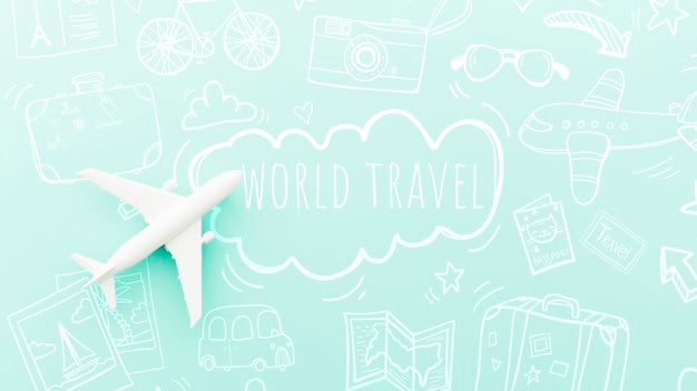 Flat Lay Copyspace Mockup For Summer Concepts Psd