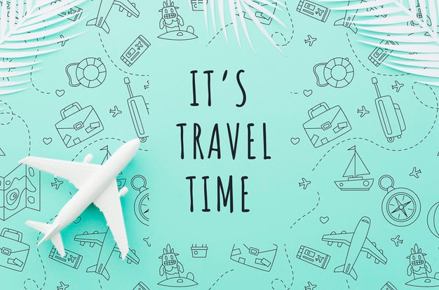 Flat Lay Copyspace Mockup For Summer Concepts Psd