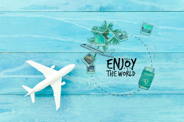 Flat Lay Copyspace Mockup For Summer Concepts Psd