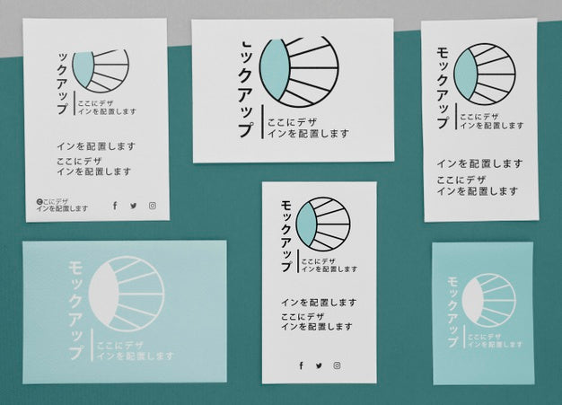 Flat Lay Documents With Logo Mock-Up Psd