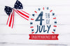 Flat Lay Independence Day Mockup With Copyspace Psd