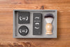 Flat Lay Of Beard Care Products With Brush Psd