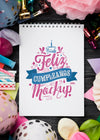 Flat Lay Of Birthday Concept Mock-Up Psd