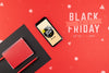 Flat Lay Of Black Friday Concept Mock-Up Psd