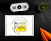 Flat Lay Of Black Friday Concept Tablet Mock-Up Psd
