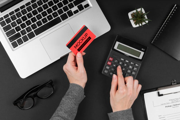 Flat Lay Of Cyber Monday Concept Mock-Up Psd