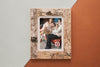 Flat Lay Of Simple Picture Frame Psd