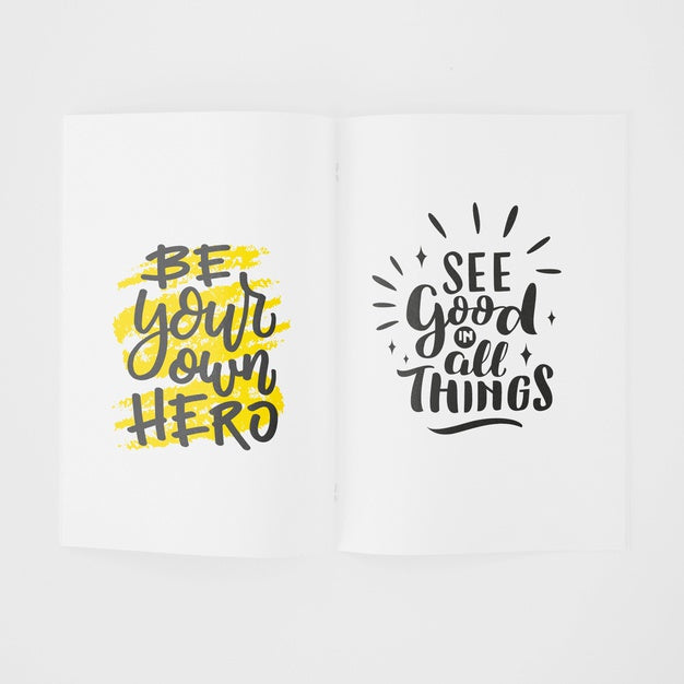 Flat Lay Paper Mockup On Workspace Psd